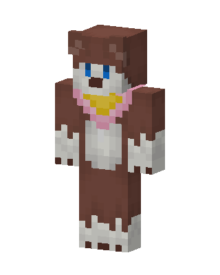 Brown Animal Minecraft skin