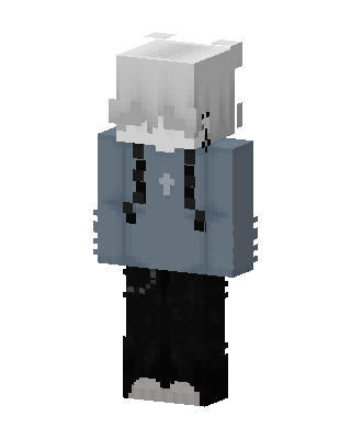 Ash Hoodie skin, 3D preview