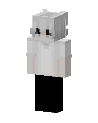 Snowy Hoodie skin, 3D preview