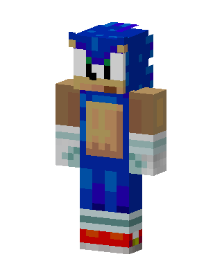 Sonic skin, 3D preview