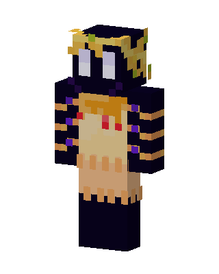 Egyptian Night Queen skin, 3D preview