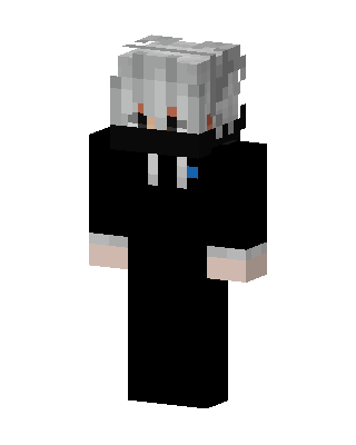 Black Ninja Boy skin, 3D preview