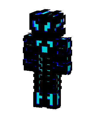 Neon Circuit skin, 3D preview