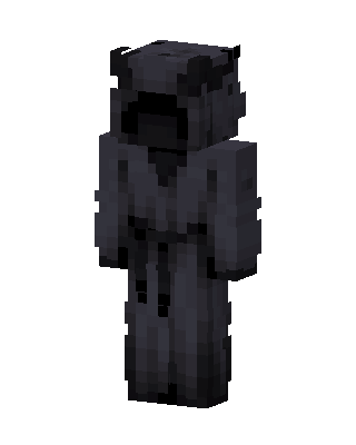 Black Fighter Boy skin, 3D preview
