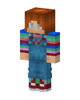 Chucky skin, 3D preview