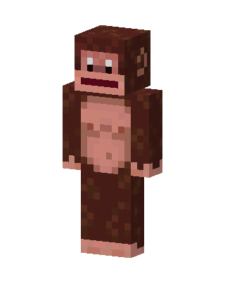 Brown Animal skin, 3D preview
