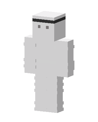 White Mob skin, 3D preview