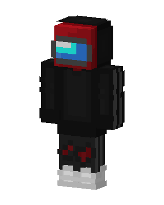 Black Villain skin, 3D preview