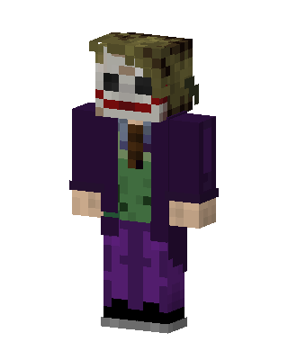 Clown Joker Suit Minecraft skin
