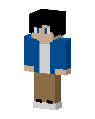 Blue Player Boy Minecraft blue skin