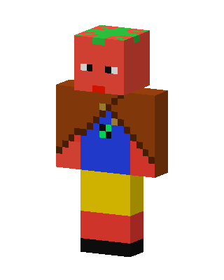 Tomato Head skin, 3D preview