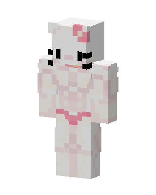 Hello Kitty skin, 3D preview