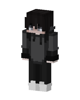 Shadow Hoodie Boy Minecraft skin