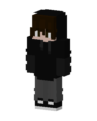 Shadow Hoodie skin, 3D preview
