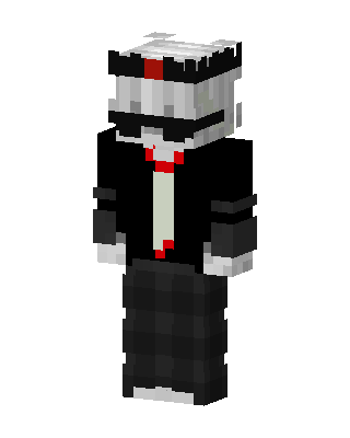 Crowned Gentleman skin, 3D preview