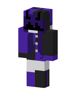 Purple Player Boy Minecraft skin