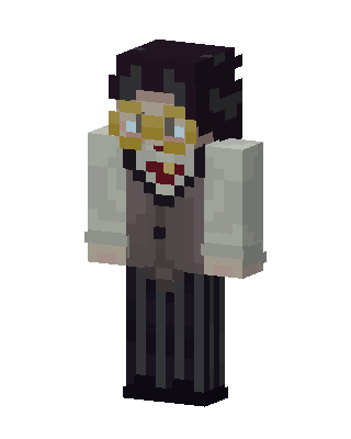 Dapper Gent skin, 3D preview