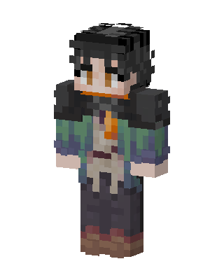 Wandering Traveler skin, 3D preview