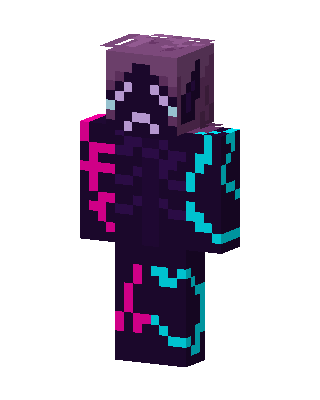Black Hero skin, 3D preview