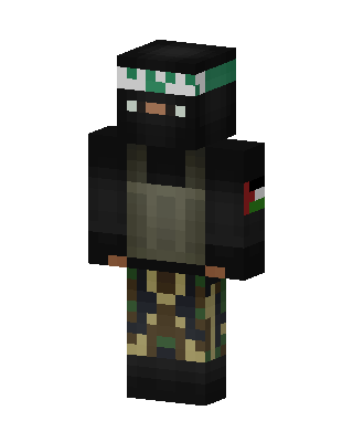 Masked Soldier skin, 3D preview