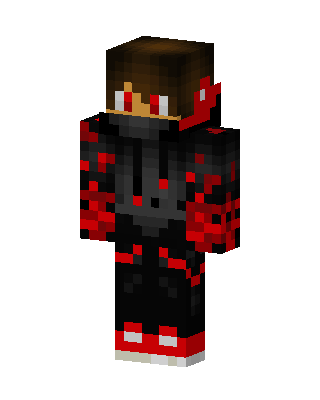 Black Hero Boy Minecraft PvP skin