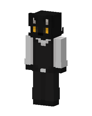 Black Cat Maid Minecraft skin