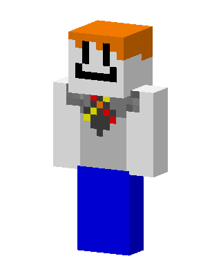 Smiley Ginger skin, 3D preview