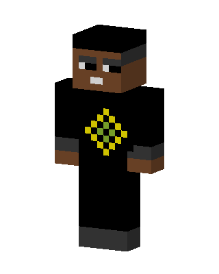 Checkered Diamond Tee skin, 3D preview