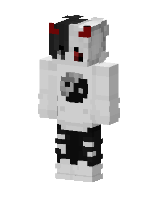White Animal skin, 3D preview