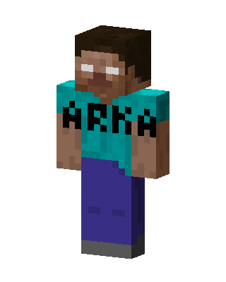 Teal Mob Boy skin, 3D preview