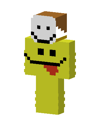Smiley Tongue skin, 3D preview