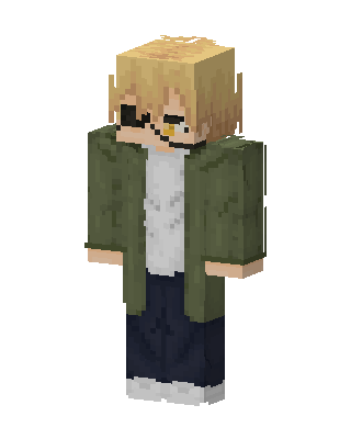 Eyepatch Blondie Minecraft skin