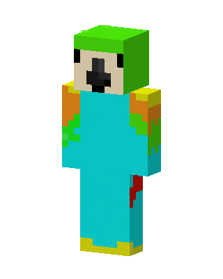 Parrot Person Minecraft skin