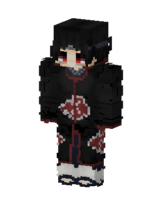 Itachi Uchiha skin, 3D preview
