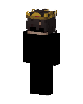 Black King skin, 3D preview