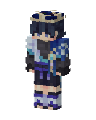 Midnight Wanderer skin, 3D preview