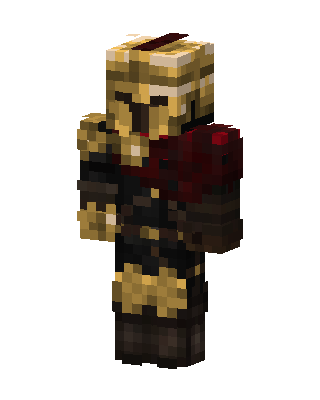 Golden Legionnaire skin, 3D preview