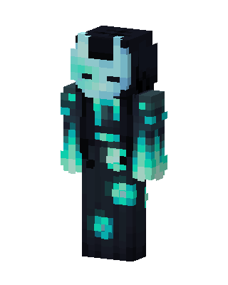 Spectral Wraith skin, 3D preview