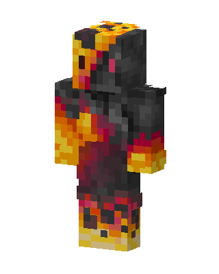 Black Hero skin, 3D preview