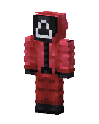 Squid Game Guard Minecraft skin