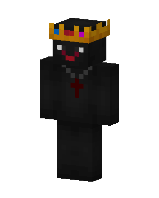 Black King skin, 3D preview