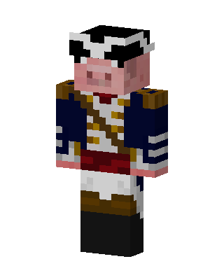 Pig Admiral Minecraft skin