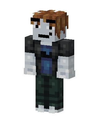 Bacon Hair skin, 3D preview