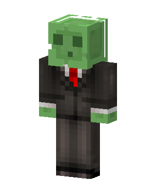 Slime In Suit Minecraft skin
