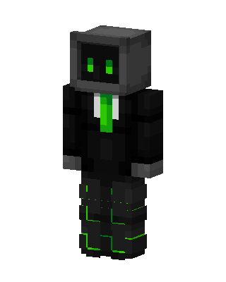 Suited Robot Minecraft skin