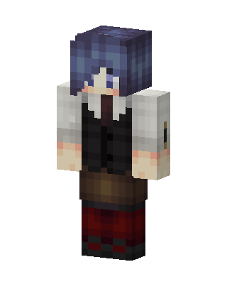 Touka Kirishima skin, 3D preview