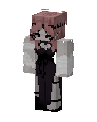 Gothic Rose Maiden skin, 3D preview