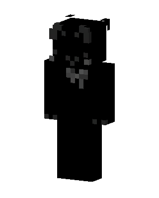 Black Villain Boy Minecraft mob skin