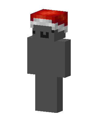 Santa Blob skin, 3D preview