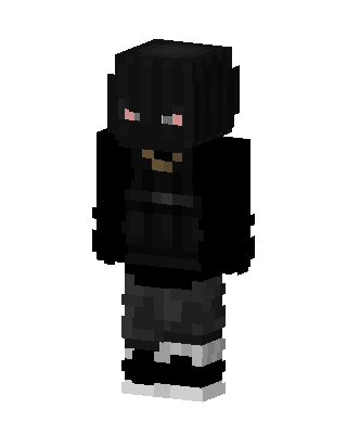 Black Villain Boy Minecraft skin